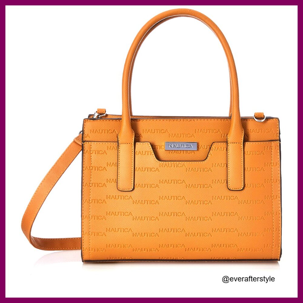 Top Handle Satchel Vegan Leather Crossbody Bag Adjustable Strap Chic Classic